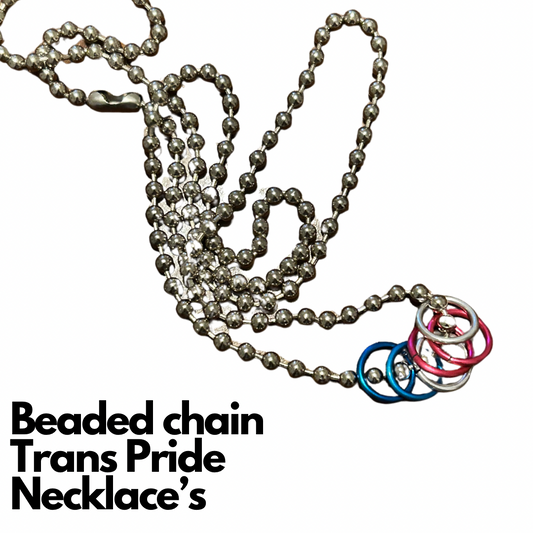 Trans Pride Beaded Chain’s