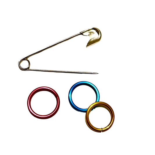 Safety Pin Freedom Ring's