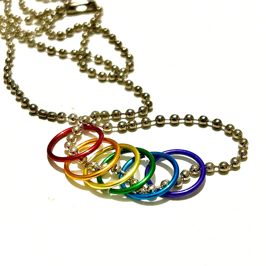 CLASSIC 6 FREEDOM RING NECKLACE