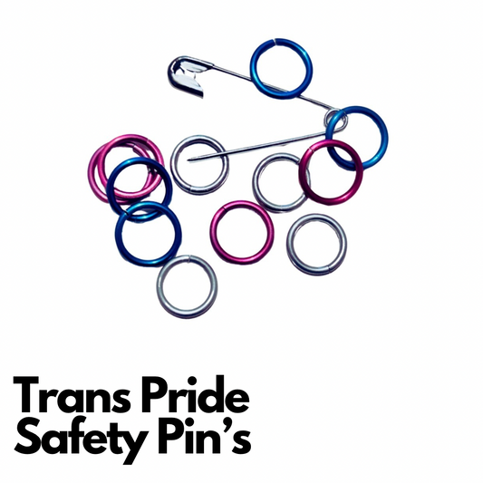 Trans Pride Safety Pin’s